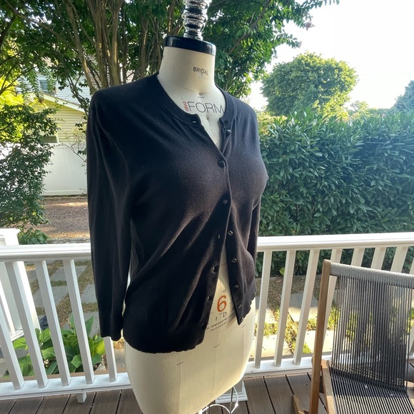 J crew cotton blend cardigan. Size M Good condition - Picture 3 of 4